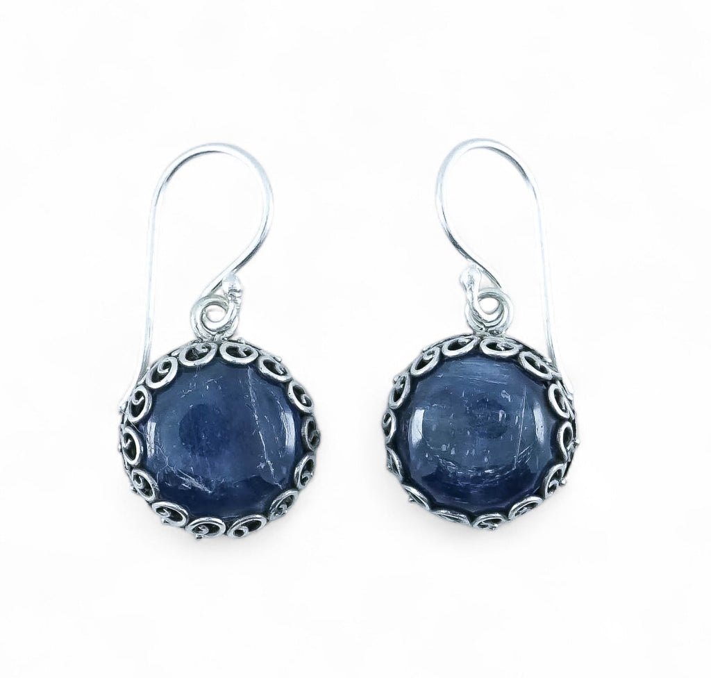 Kyanite Sterling Silver Earrings