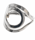 Circle Eclipse Sterling Silver Ring