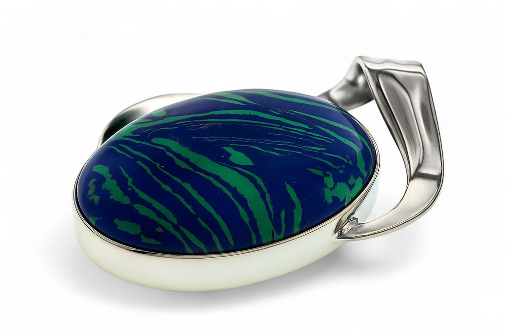 Lapis .925 Sterling Silver Pendant