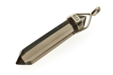 Crystal Smokey Quartz Double Terminated Point Sterling Silver Pendant
