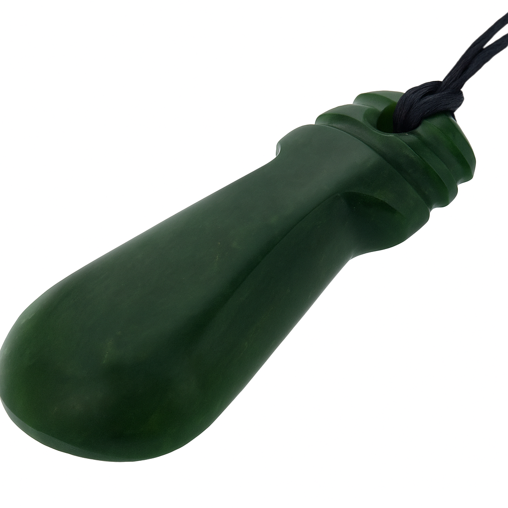 Greenstone Patu, Mere,, Wahaika Pendant