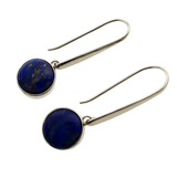 Lapis Lazuli and .925 Sterling Silver Earrings
