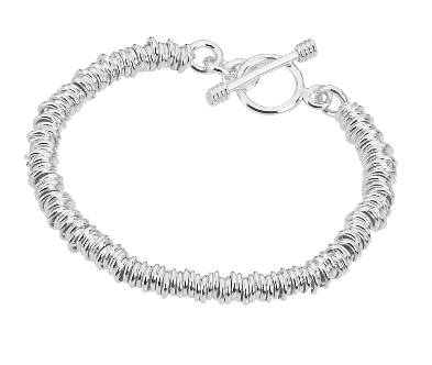 Chain Link Sterling Silver Bracelet