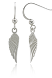 Angel Wing Sterling Silver Earrings