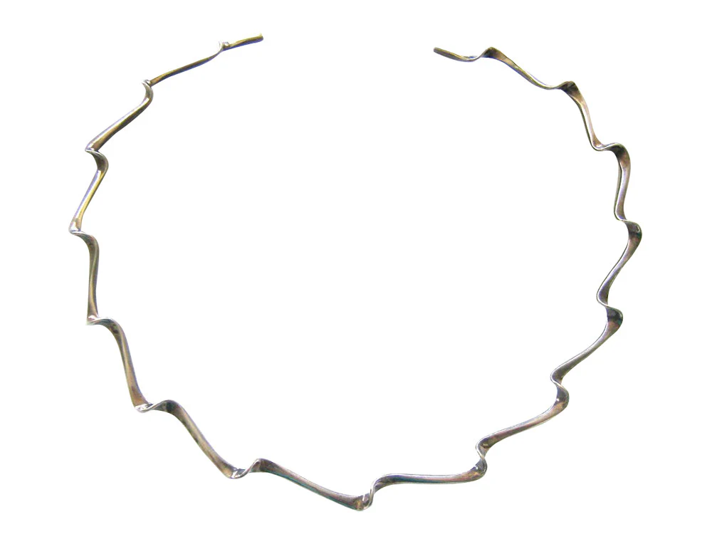 Collar Wavey .925 Sterling Silver Collar