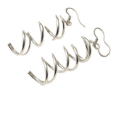 Swirl Silver Dangle Sterling Silver Earring