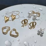 18K Gold Plated Stainless Steel Earrings