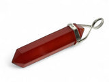 Crystal Carnelian Double Terminated Sterling Silver Pendant