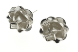 Rose 11mm Sterling Silver Stud