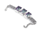 Mystic Quartz Sterling Silver Bracelets