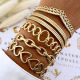 18K Gold Plated Stainless Steel Bracelet