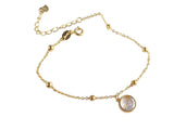 Gold Plated Water Drop Bracelet