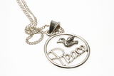 Angel Peace Sterling Silver Necklace