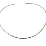 Collar Round Open 2mm Sterling Silver