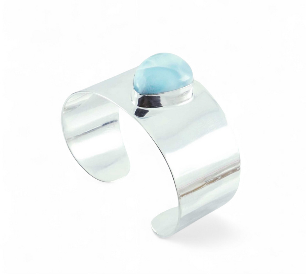 Larimar Sterling Silver Cuff
