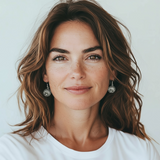 .925 Sterling Silver Round Lotus Flower Dangle Earrings