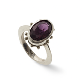 Amethyst Sterling Silver Ring