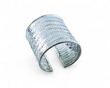 Weaved Sterling Silver Cuff