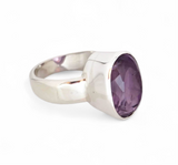 Amethyst Sterling Silver Ring