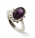 Amethyst Sterling Silver Ring