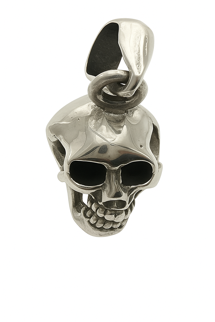 Skull Sterling Silver Pendant