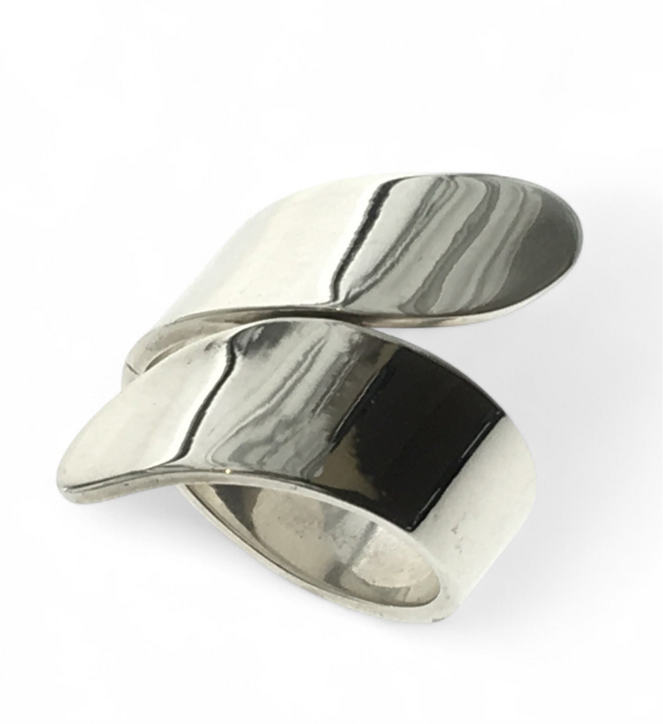Leaf Wrap Sterling Silver Ring