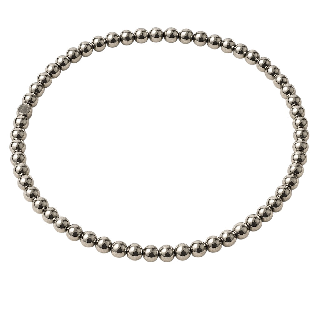 Ball 3mm Sterling Silver Bracelet