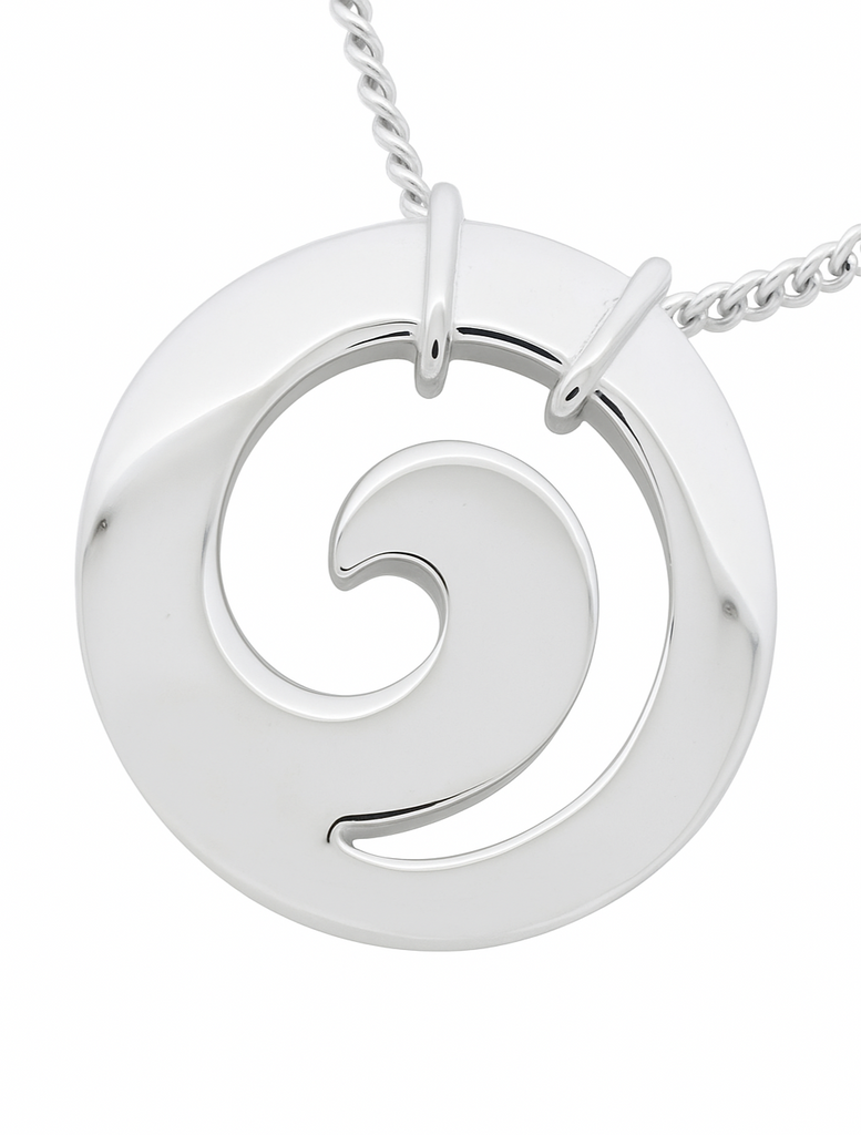 Koru Sterling Silver Pendant