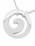 Koru Sterling Silver Pendant