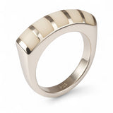 Mother of Pearl Ring Sterling Silver Ring