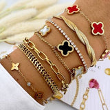 18K Gold Plated Stainless Steel Bracelet