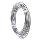 Russian Sterling Silver Bangle - 21 Rounds each 1mm
