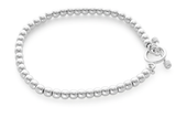 Ball 4mm Bracelet Sterling Silver