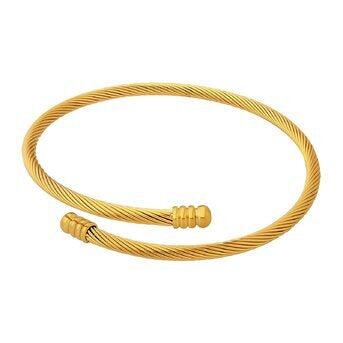 18K Gold Plated Stainless Steel Bracelet