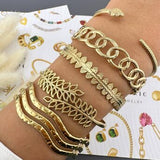 18K Gold Plated Stainless Steel Bracelet