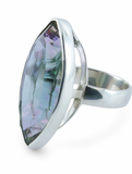 Mystic Quartz Sterling Silver Ring