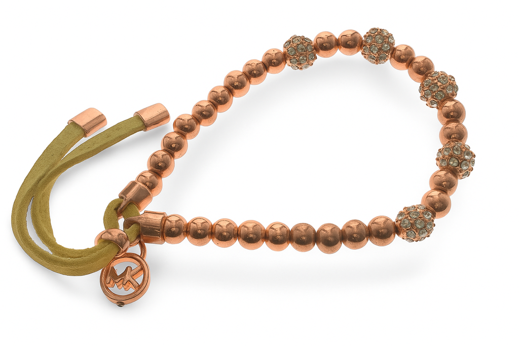 Fashion Rose Gold Bead Necklace