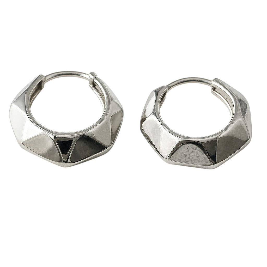 Hoop Sterling Silver Earrings