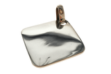 Plain Engraveable .925 Sterling Silver Pendant