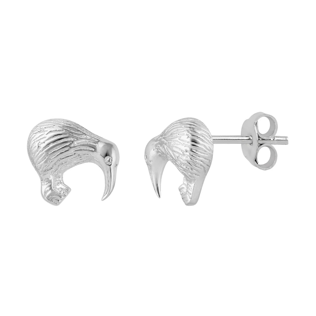 Kiwi Stud .925 Sterling Silver Earrings