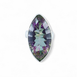 Mystic Quartz Sterling Silver Ring