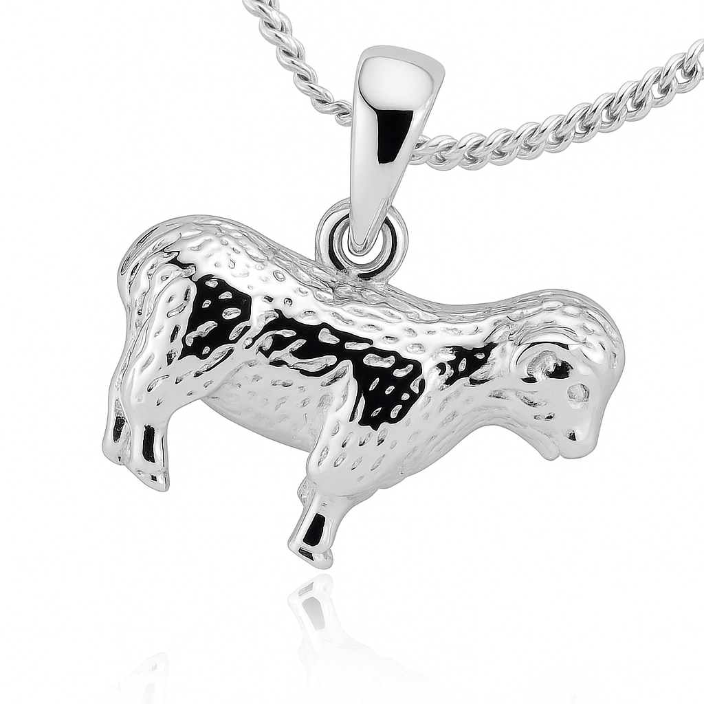 Sheep Sterling Silver Charm/Pendant