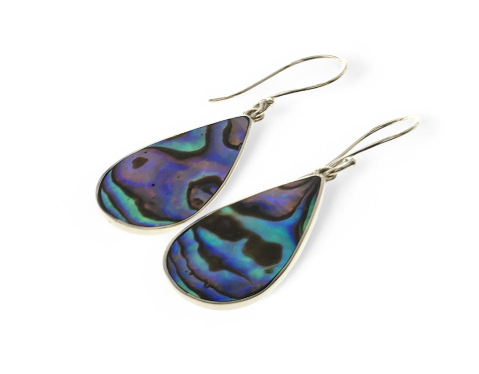 Paua Sterling Silver Earrings