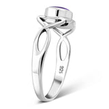 Amethyst Sterling Silver Ring