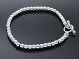 Ball 4mm Bracelet Sterling Silver - Essentially Silver Jewelry