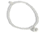 Beaded Ball Sterling Silver Bracelet