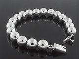 Ball 10mm Sterling Silver .925 Bracelet - Essentially Silver Jewelry