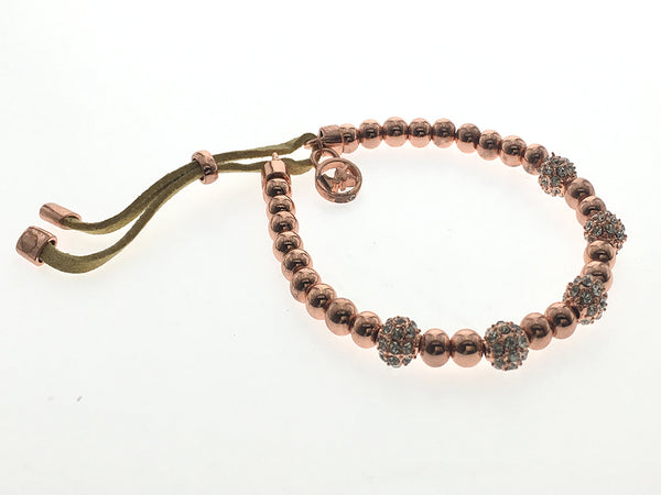 Fashion Rose Gold Bead Necklace