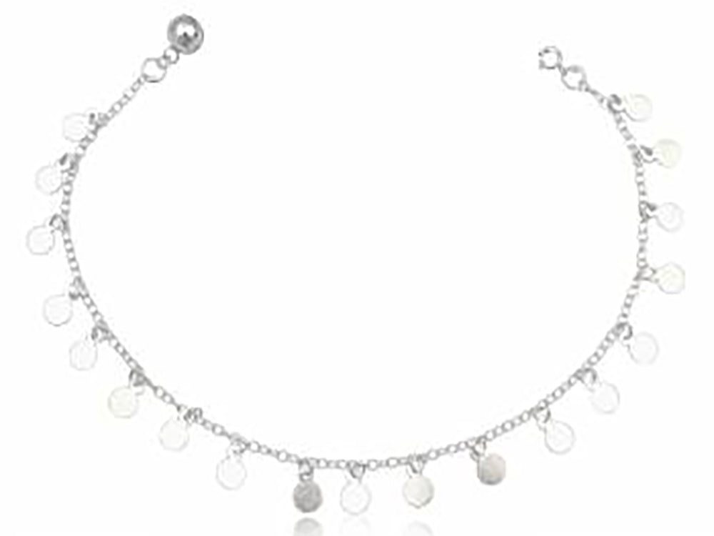 Sterling Silver Plain Anklet