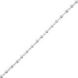 Cable Chain Sterling Silver with 2mm Balls - Essentially Silver Jewelry